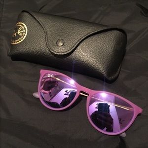 RayBan Izzy Junior Purple Sunglasses
